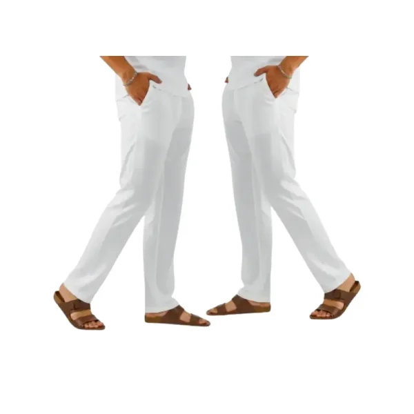 4 Premium PantCut Payjama Combo (White 2 Piece)