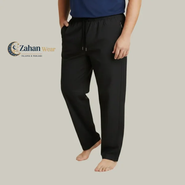 Cotton Loose fitting Black – সুতি ঢোলা পায়জামা