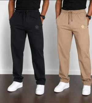 Premium Trouser Combo (Black & Mustard)